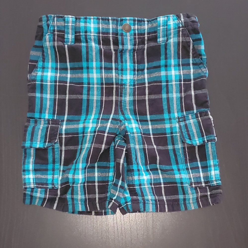 Kids Plaid Shorts